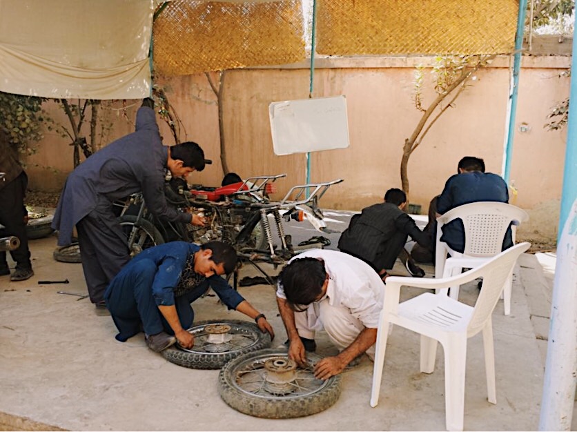  Motorcycle repair training  