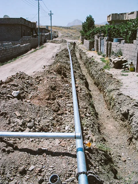 Water pipe construction