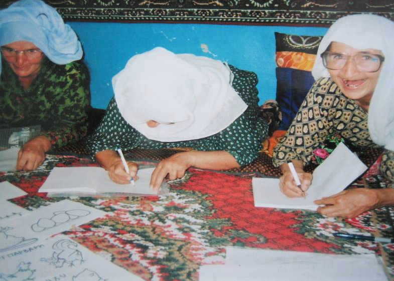  Women attending business training session 