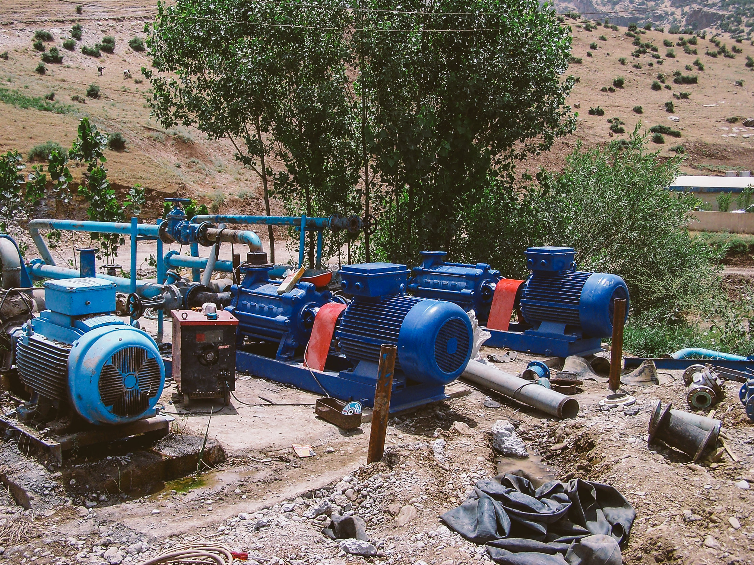  New water pumps 