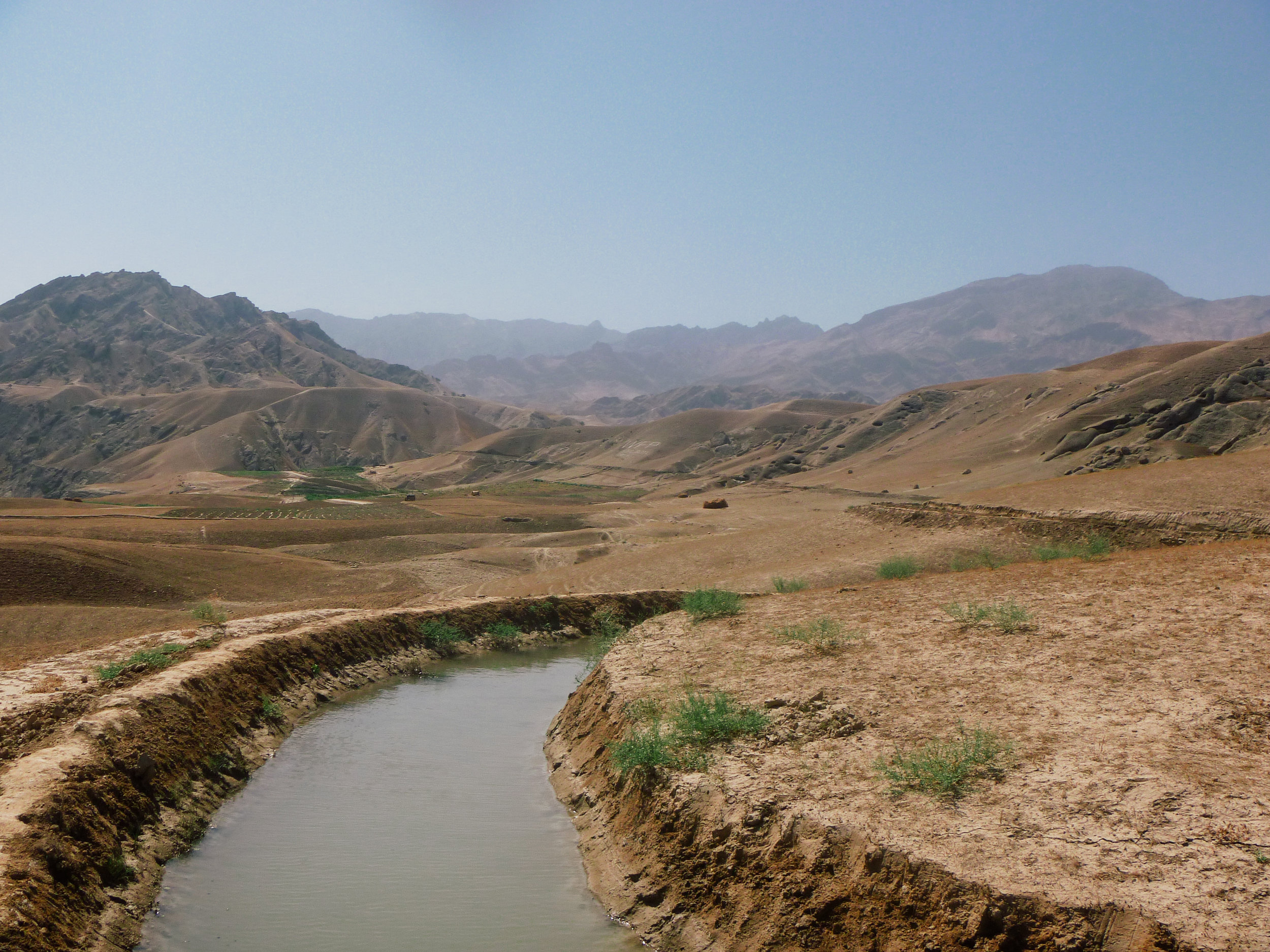 For the first time, rain-fed land has changed to irrigation, allowing local farmers to expand their crops.
