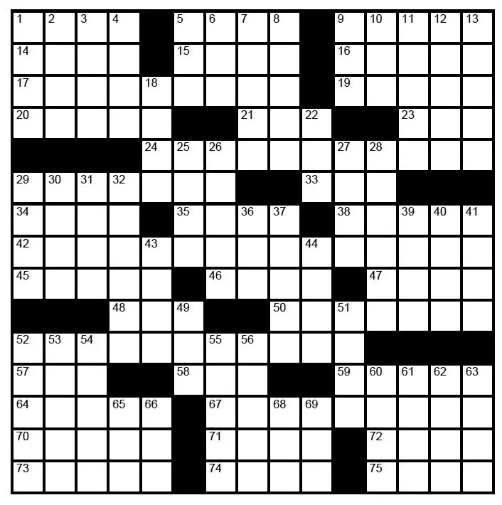 Crossword Puzzle: Ouch!