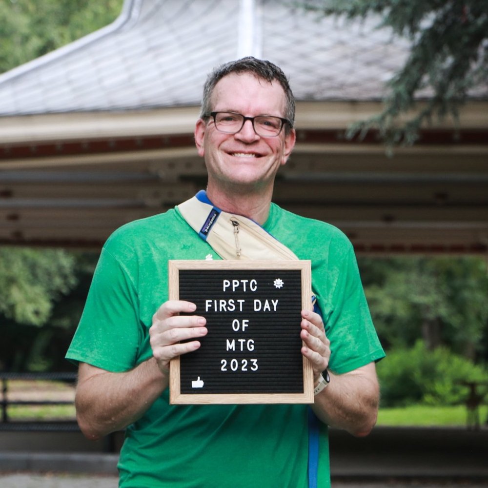 Joe Mefford, training for the NYCM