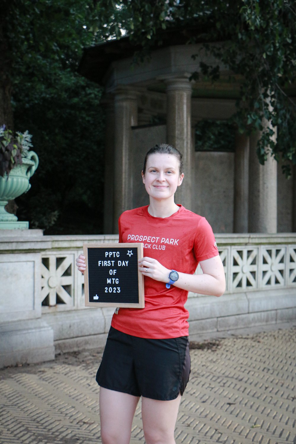 Emily Fulham, training for the Indianapolis Marathon