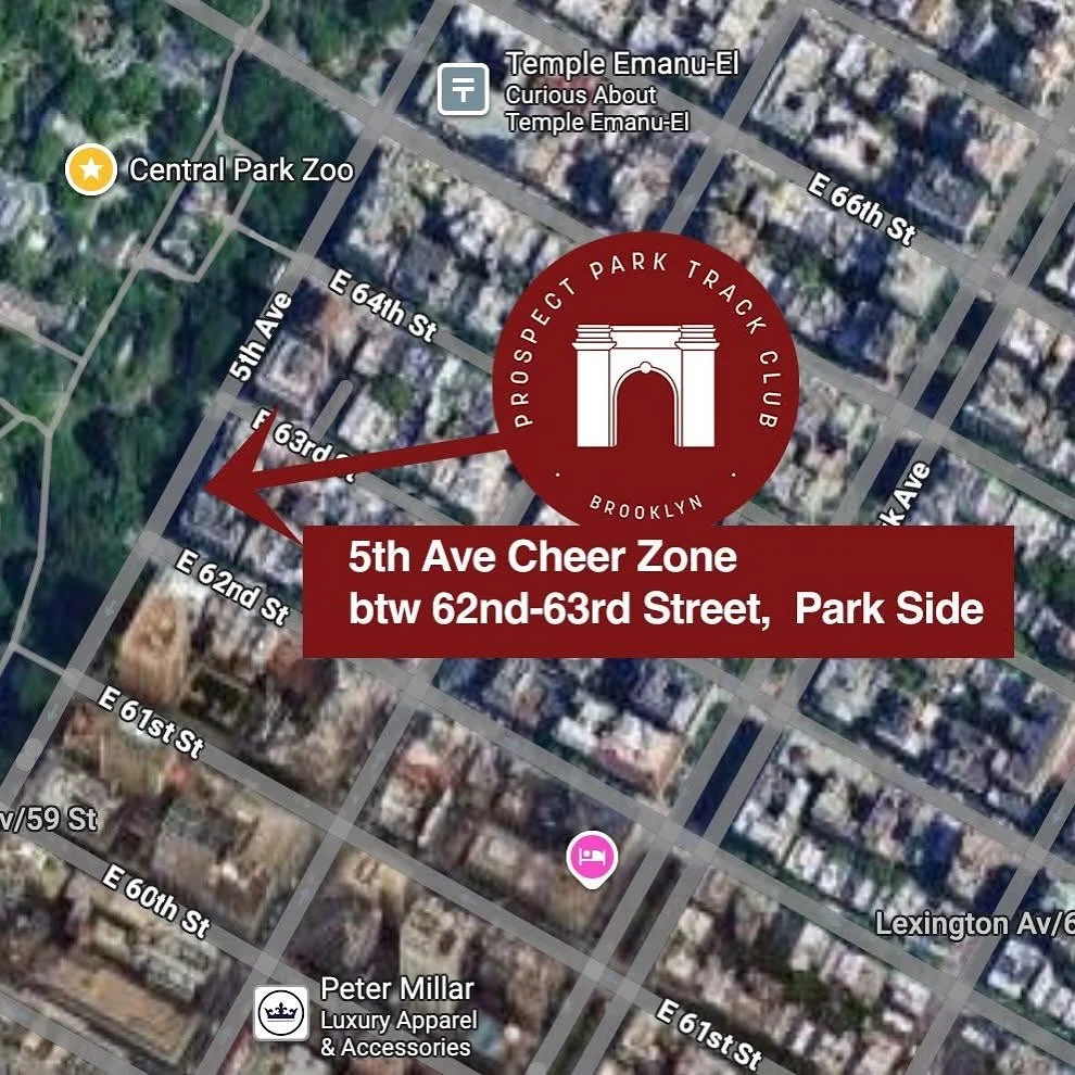 In less than 15 hours, our club members will be blazing down 5th Ave for the 5th Ave Mile. Come out tomorrow to cheer them on as they test their speed!

 Cheer Zone Location

&bull;	Central Park side (runner&rsquo;s right) between 62nd &amp; 63rd Str