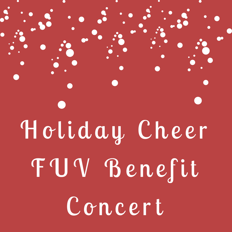 Performing at Holiday Cheer for FUV Benefit Concert in NYC