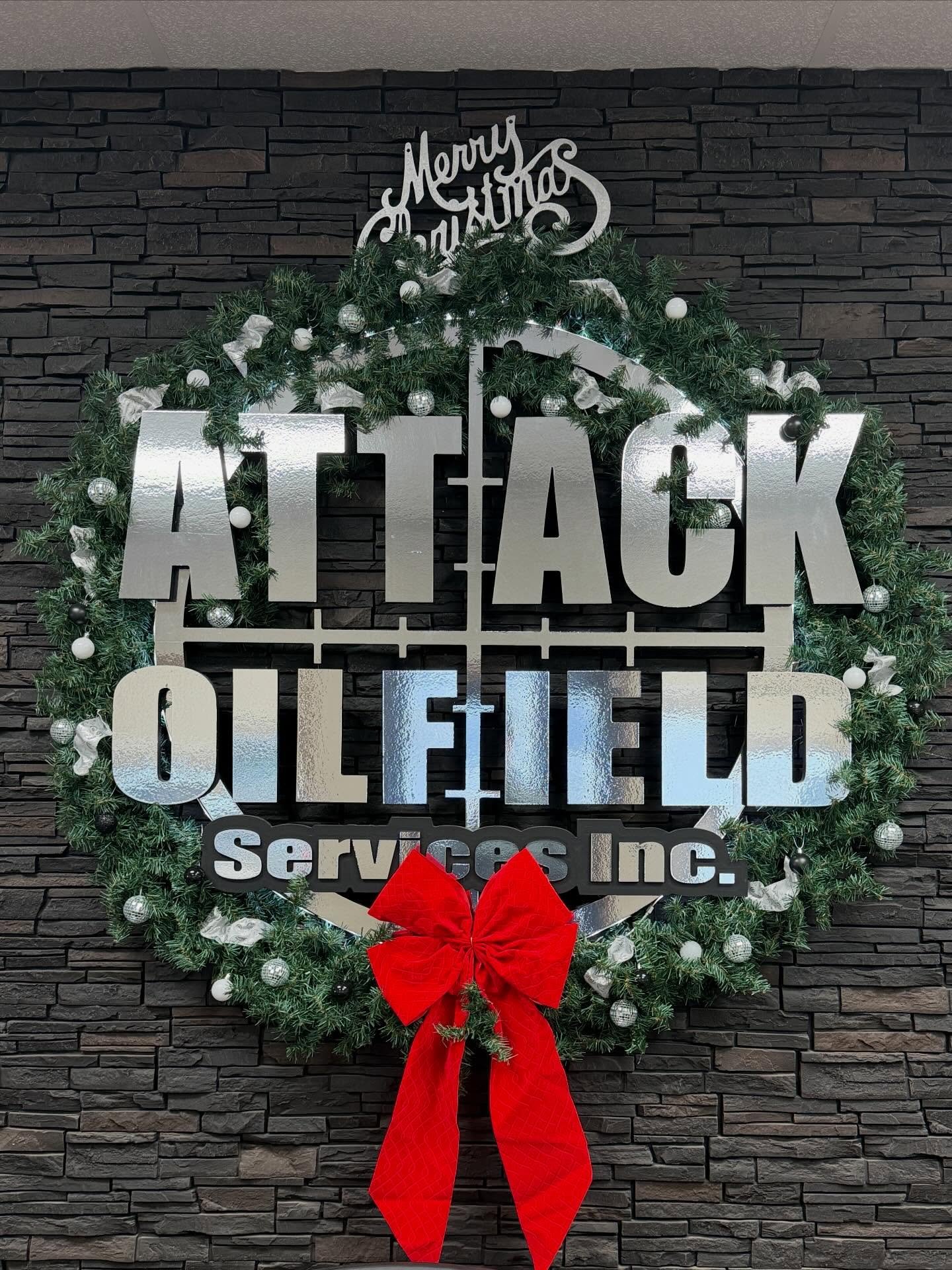 Merry Christmas and a Happy, Healthy, and Prosperous New Year  from the Attack Oilfield Family to Yours!🎄🎉❄️