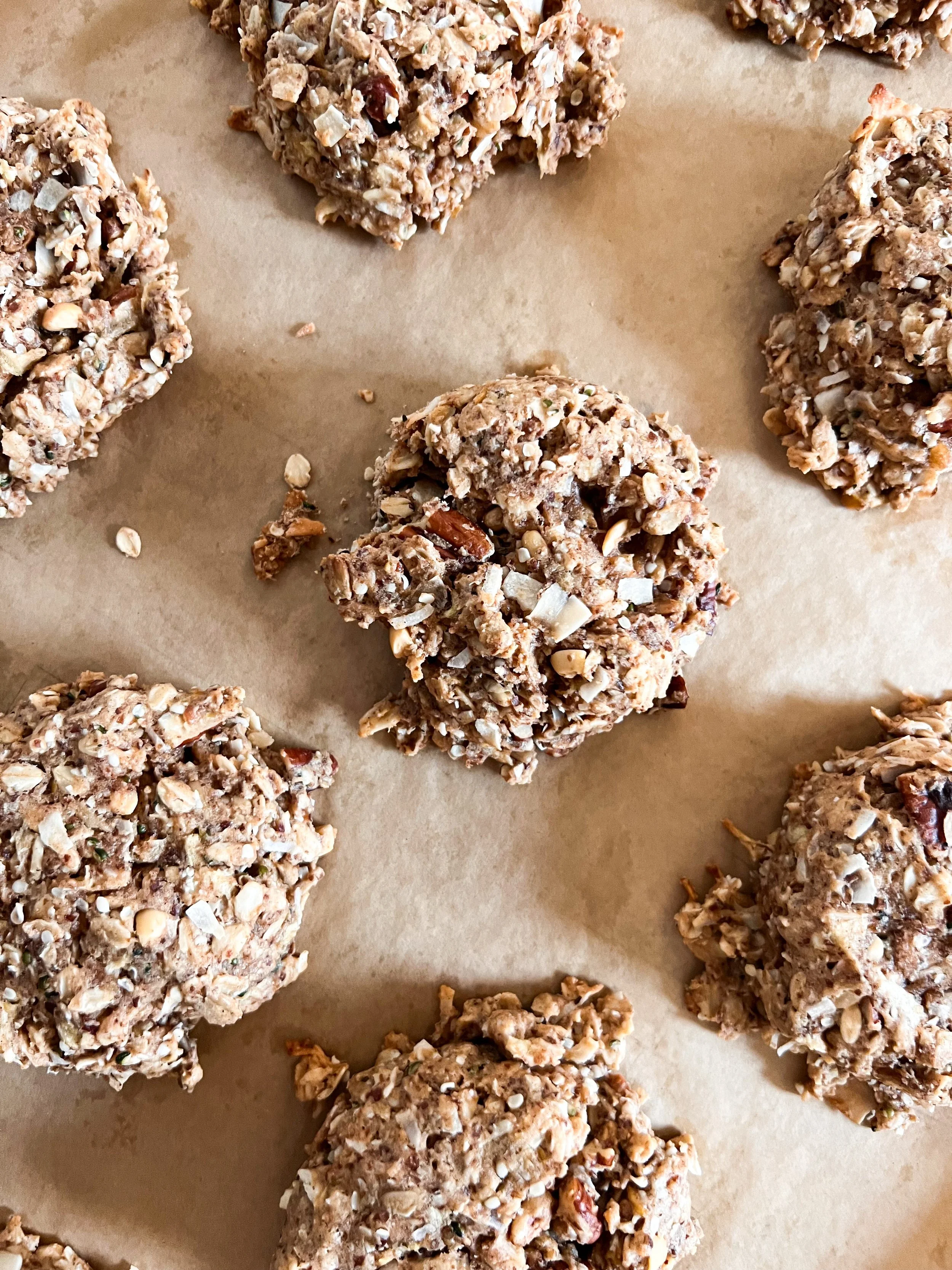 Breakfast Power Cookies 