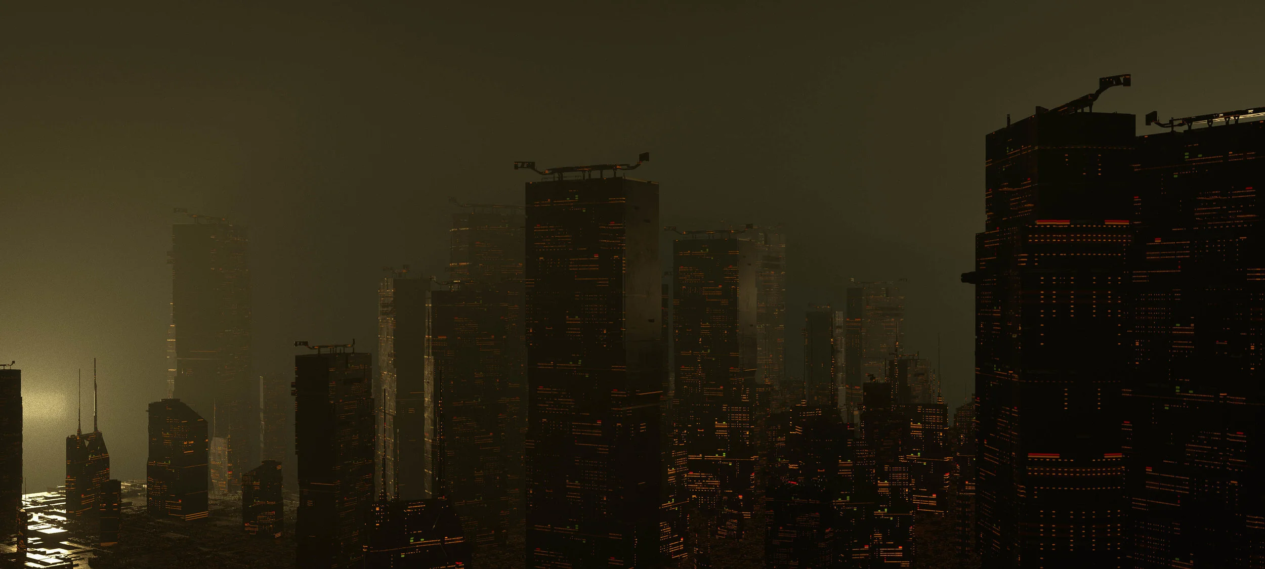 BR 2049 INSPIRED FUTURE CITYRendered in Octane