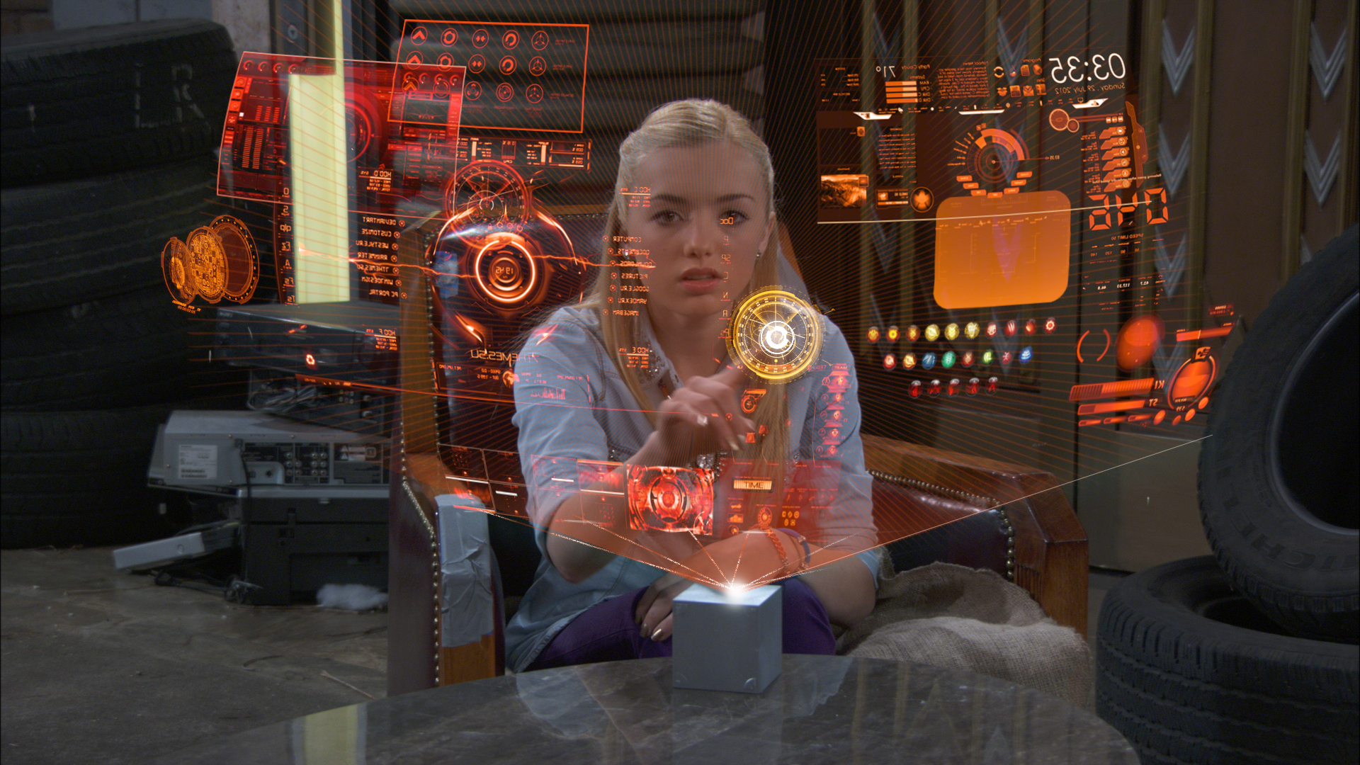 EVERYONE WANTS A HOLOGRAMThe Jesse Show design and animated holograms