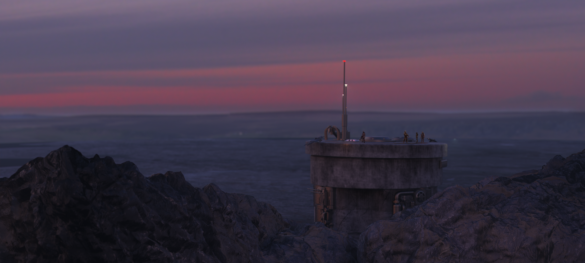 DESERT BASERendered in Redshift using Megascan assets