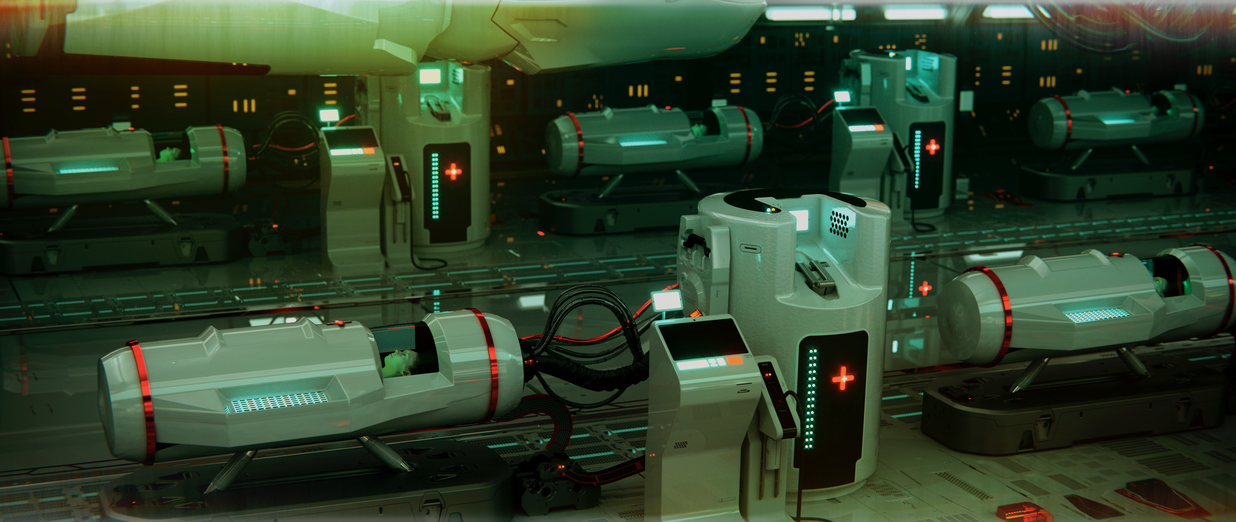 CRYO CHAMBERModeled/Animation and Rendered in blender post processing in Photoshop