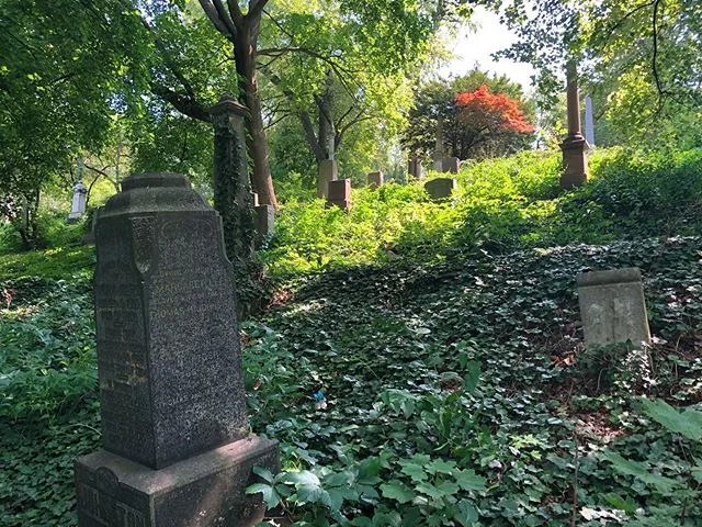 Took a nice Sunday stroll through the Toronto Necropolis...🖤