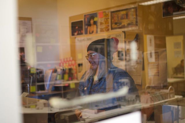 Aah @aprilfox87 caught me smiling in my office. I flew out to Canada for work exactly 5 months today!