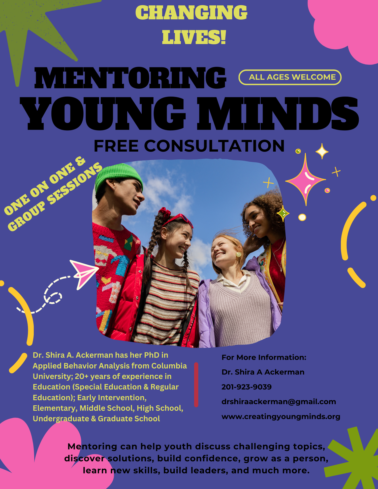 Youth Mentoring Program — Creating Young Minds & CYM Undiscovered League