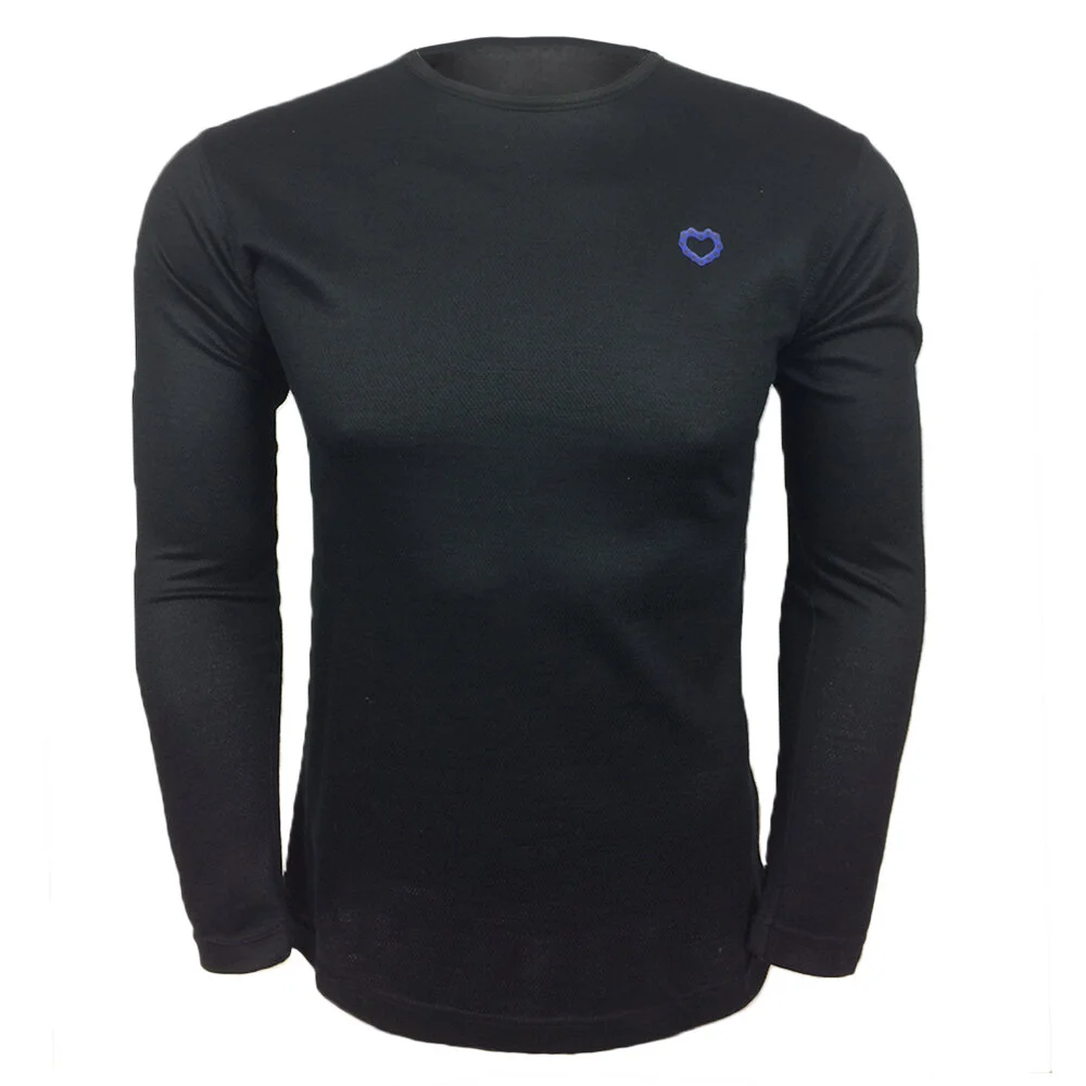 Mens INNER TUBE LSLEEVE MESH TEE TARMAC - Front.jpg