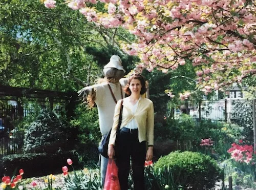 Lower East Side, NYC c.1998 in vintage cashmere, obviously.