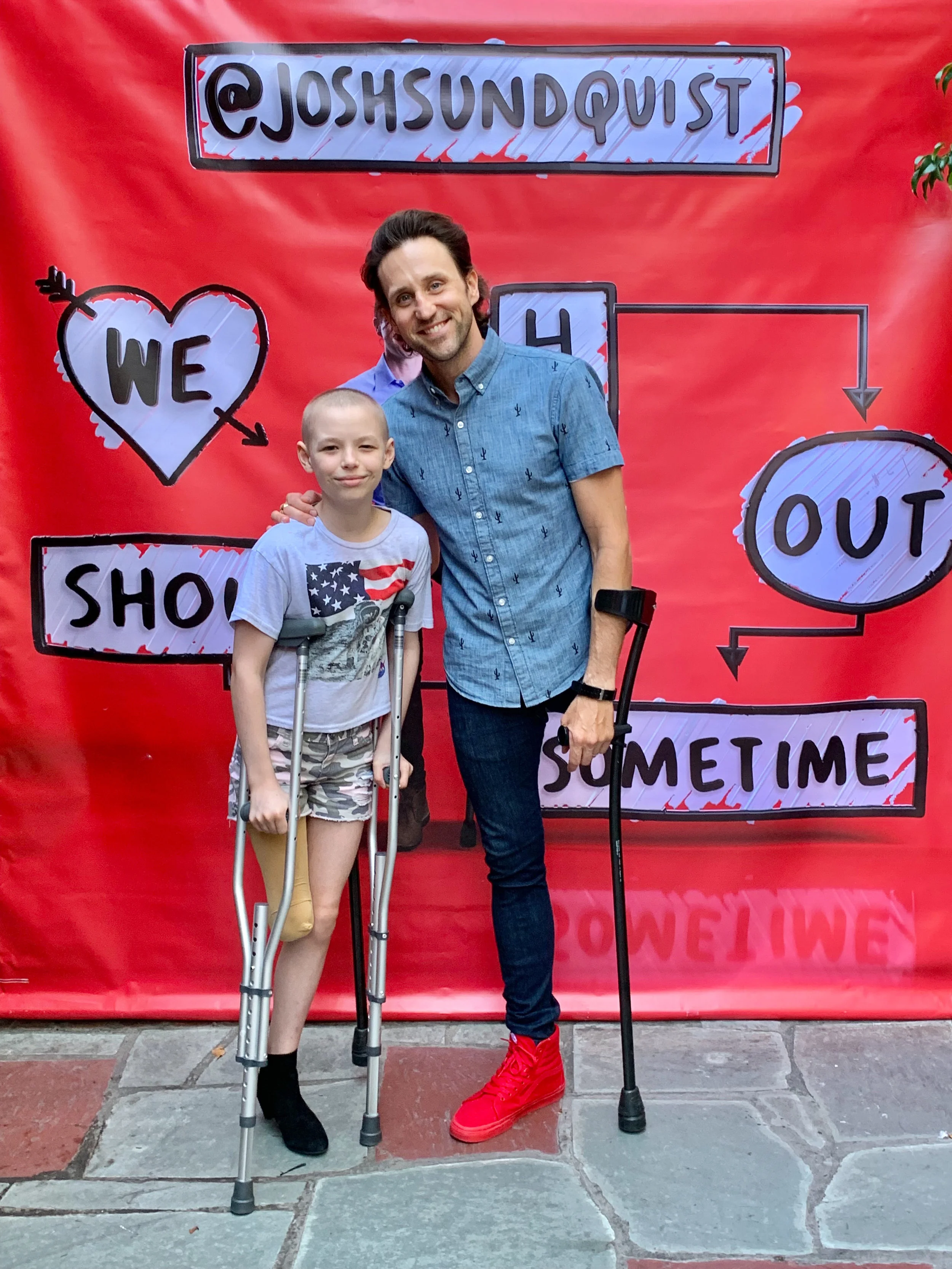 Meeting fellow crutch bosses