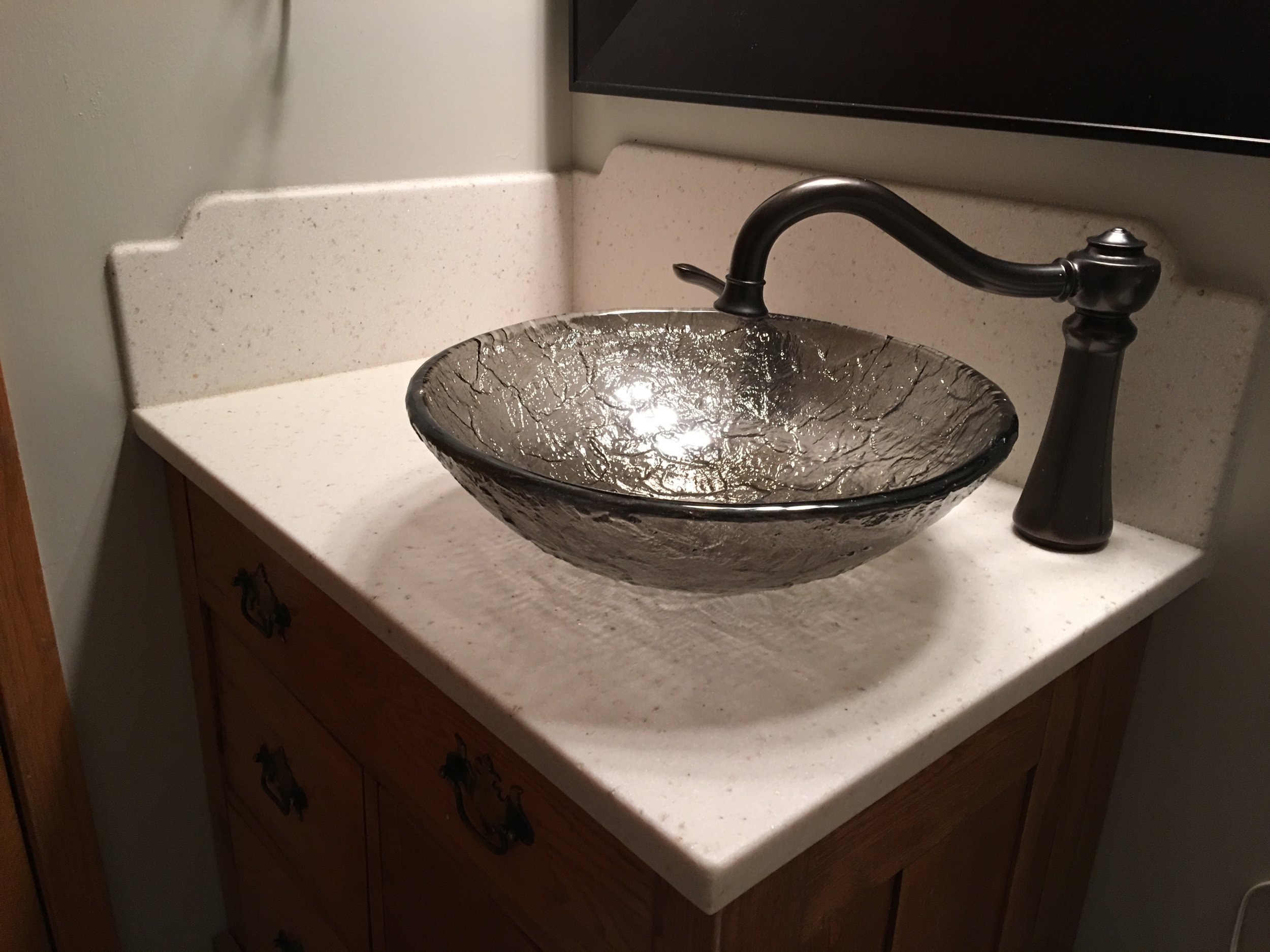 Bathroom Countertops Bowls Classic Marble Fiberglass