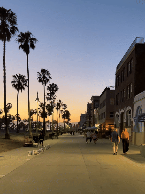 Sunset at the Boardwalk
