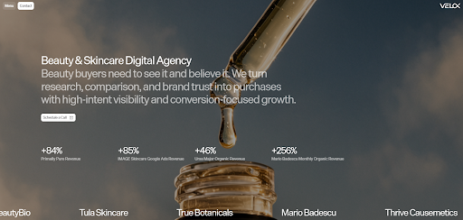 Velox Homepage