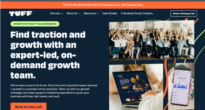 Tuff Homepage