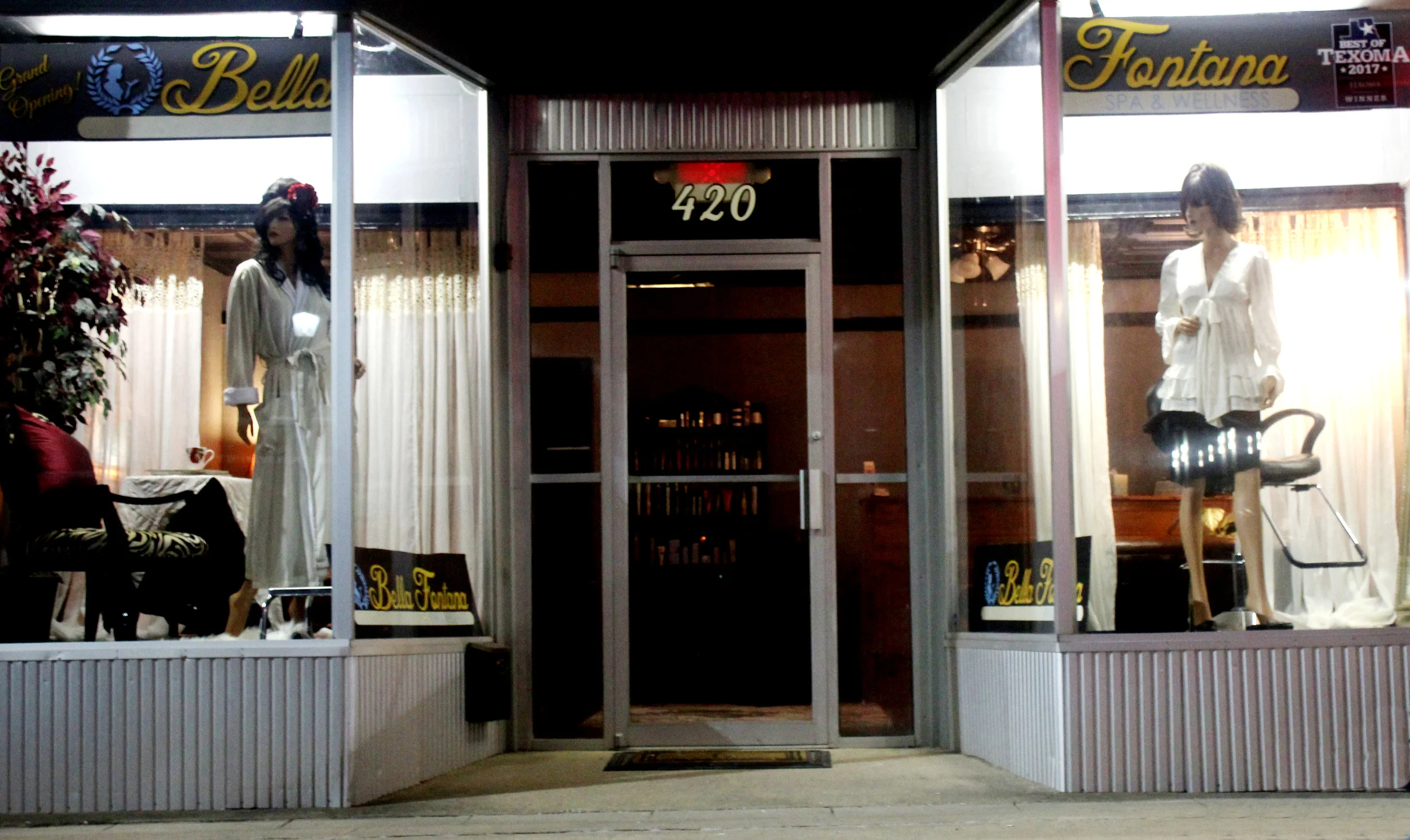 Bella Fontana Salon and Day Spa, Denison Massage, Facials, Waxing