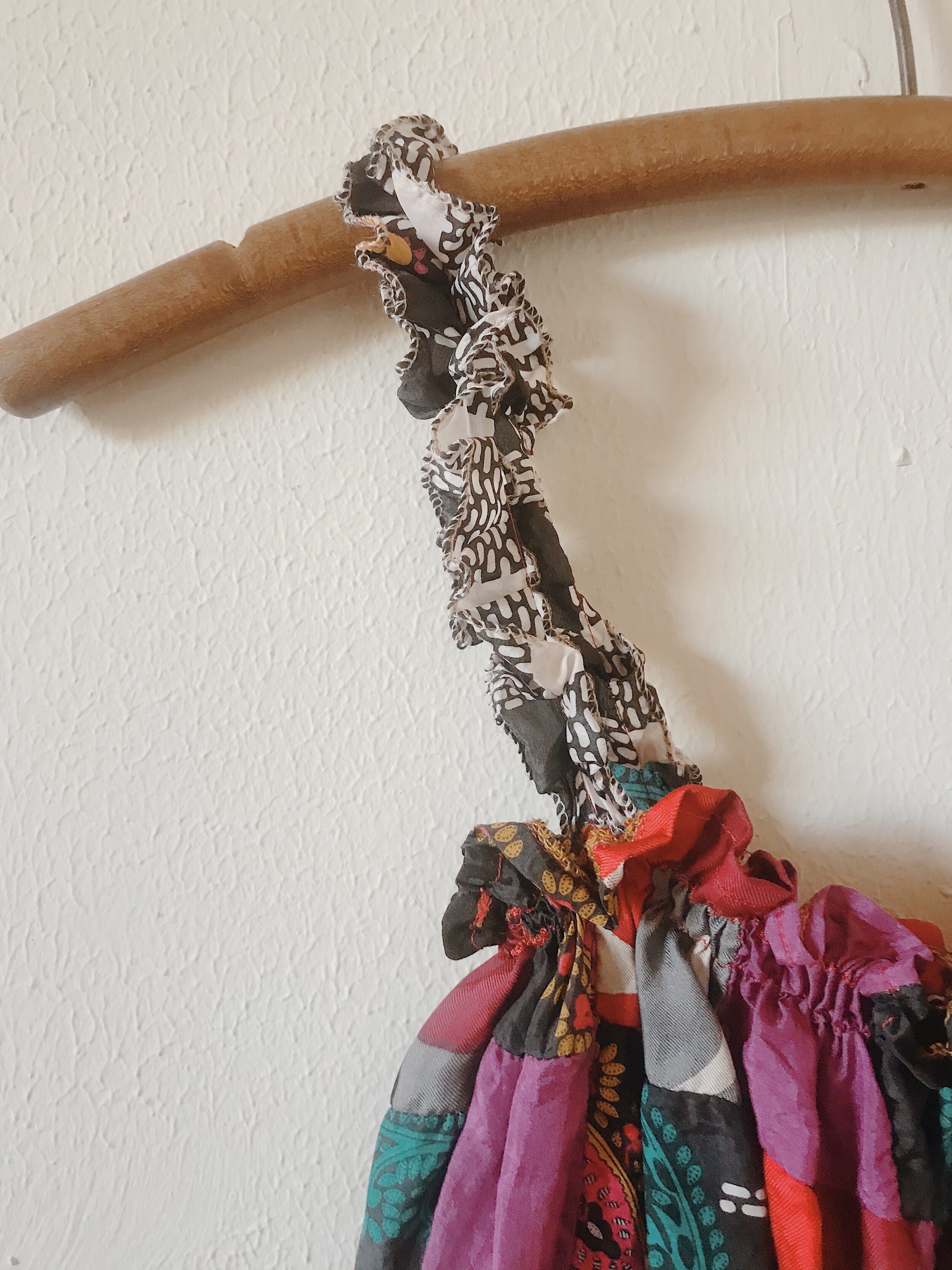 HANDMADE 100% SILK STRETCH TANK, "DVF + MATISSE" VINTAGE SCARVES