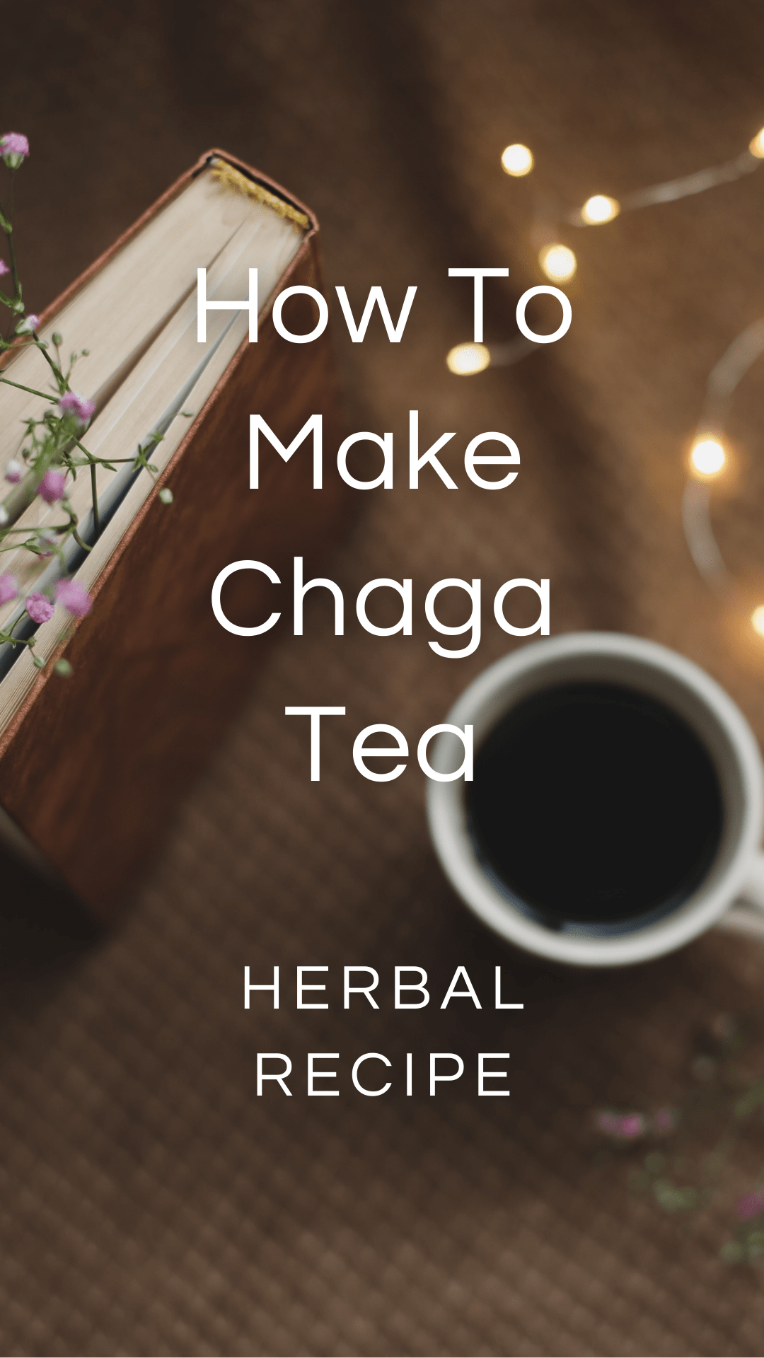 How To Make Chaga Tea — Zhi Herbals