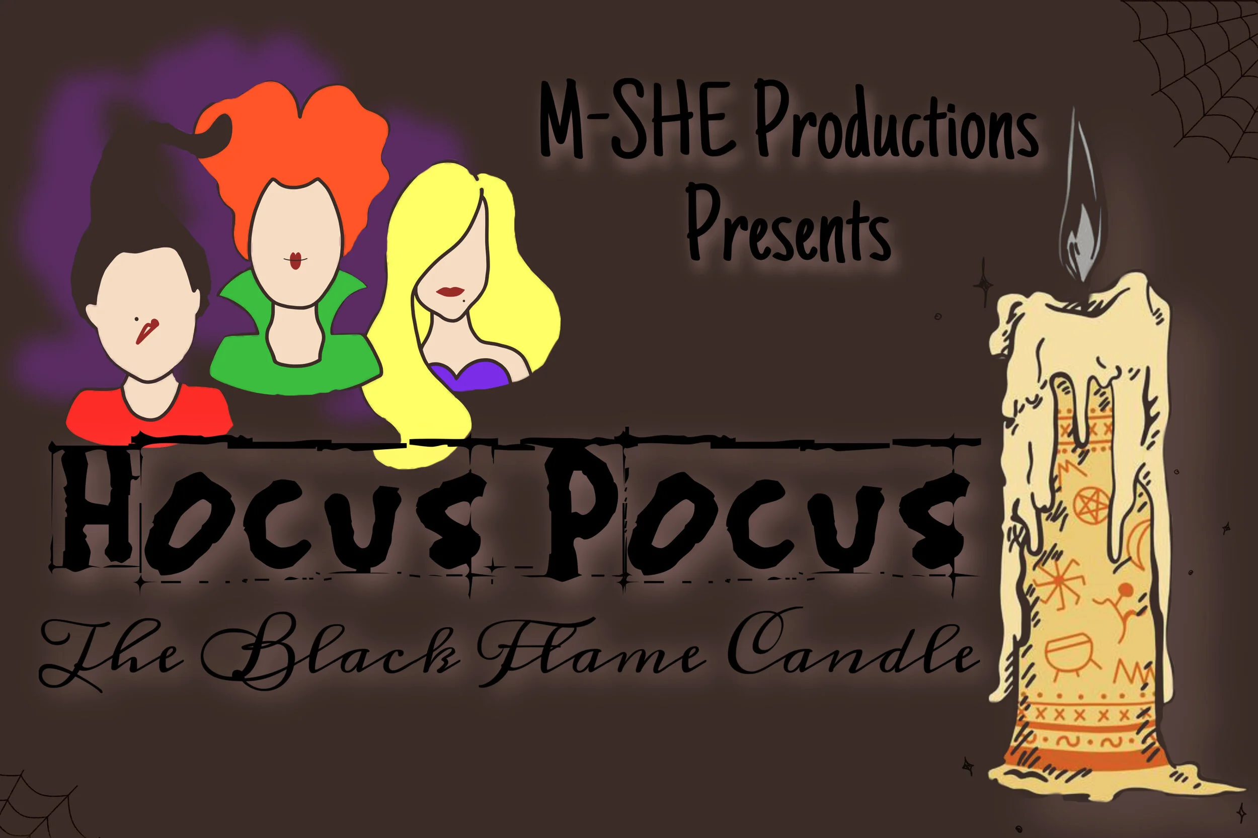 Hocus Pocus: The Black Flame Candle