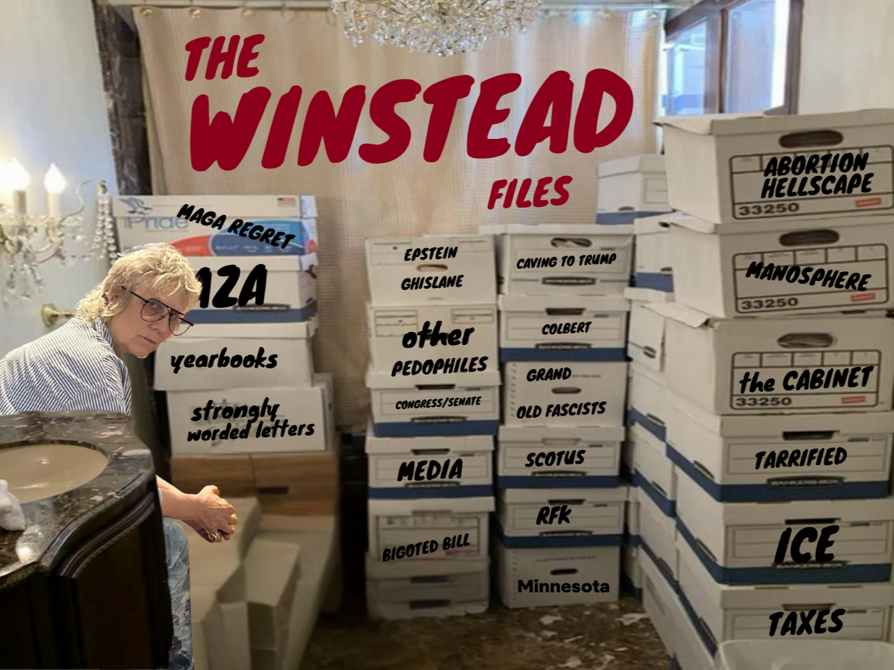 The Winstead Files // Lizz Winstead’s 2025 Year in Review