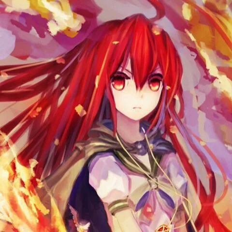 Fire Smart Girl This smart girl has fire power, but instead of fire she has smarts.