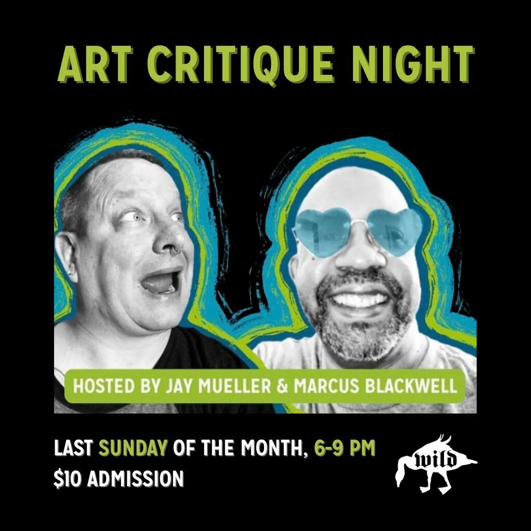 🎨 This Week at the Goose &mdash; help shape the future of our programming! 👀

🖌️ Sunday &ndash; Art Critique Night
Join @jaymuellerart and @blackplumscrawl for a powerful night of connection and feedback. Bring your work, your questions, and your 