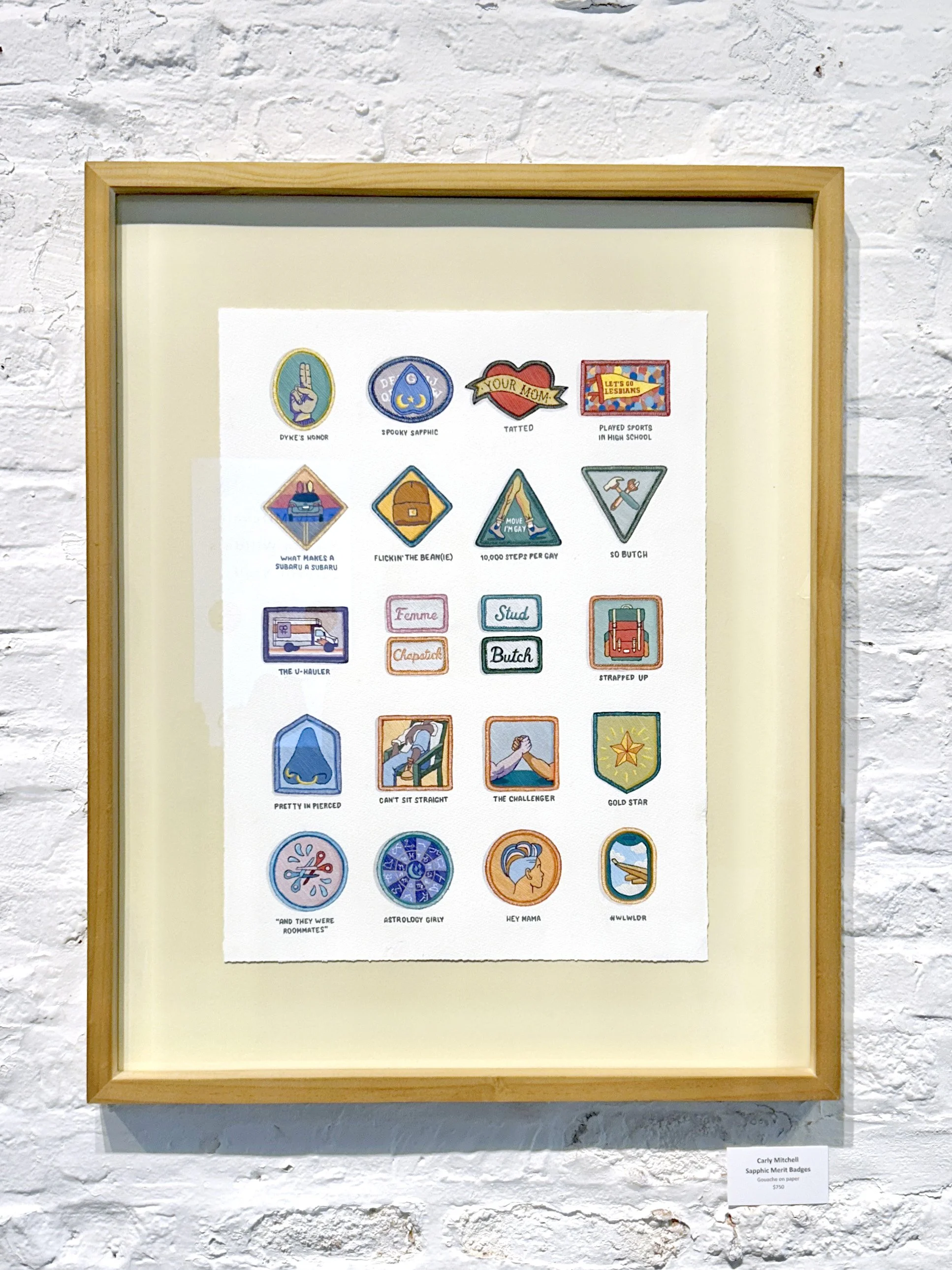 Carly Mitchell - Sapphic Merit Badges