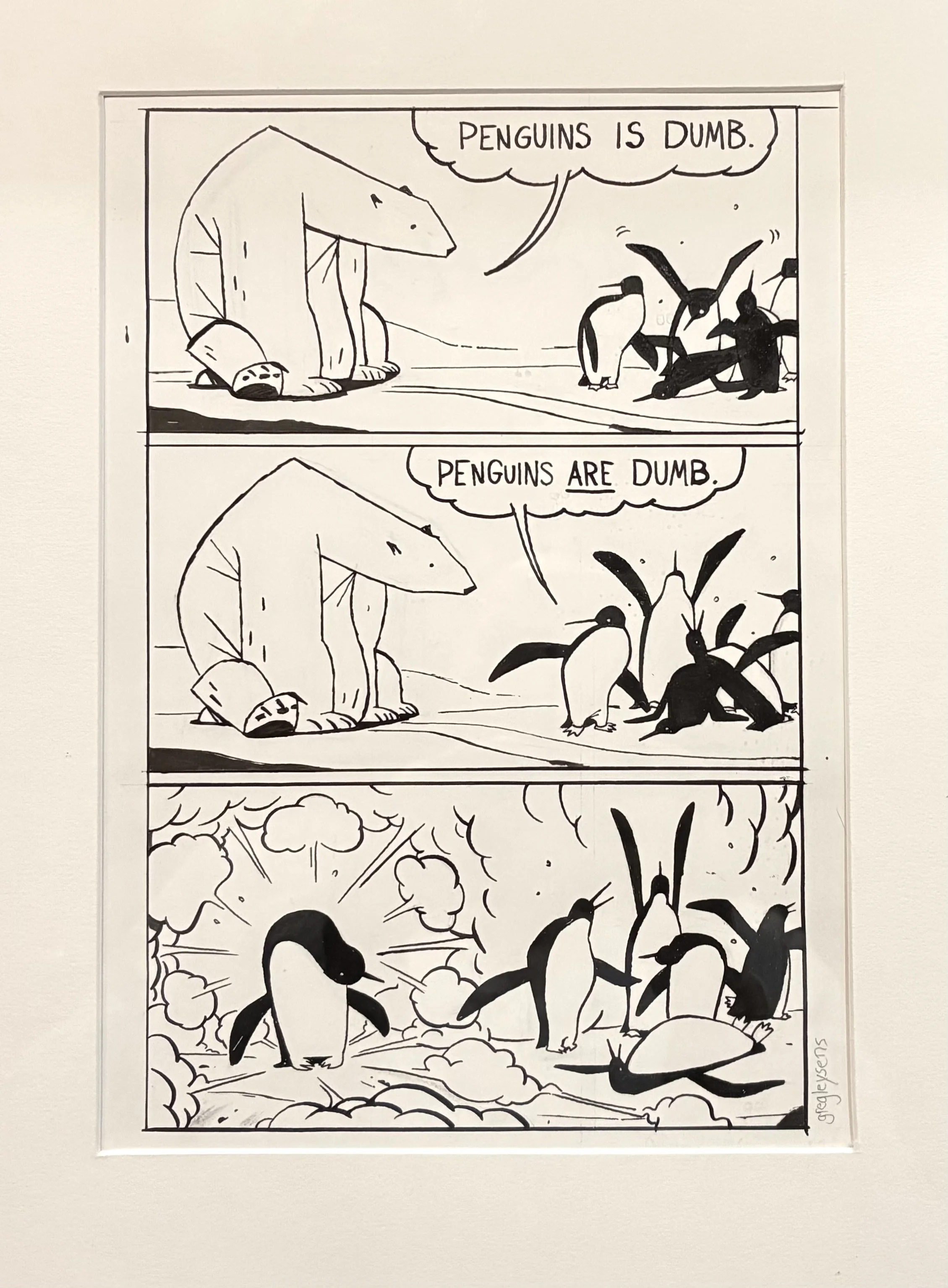 Greg Leysens - Penguins Is