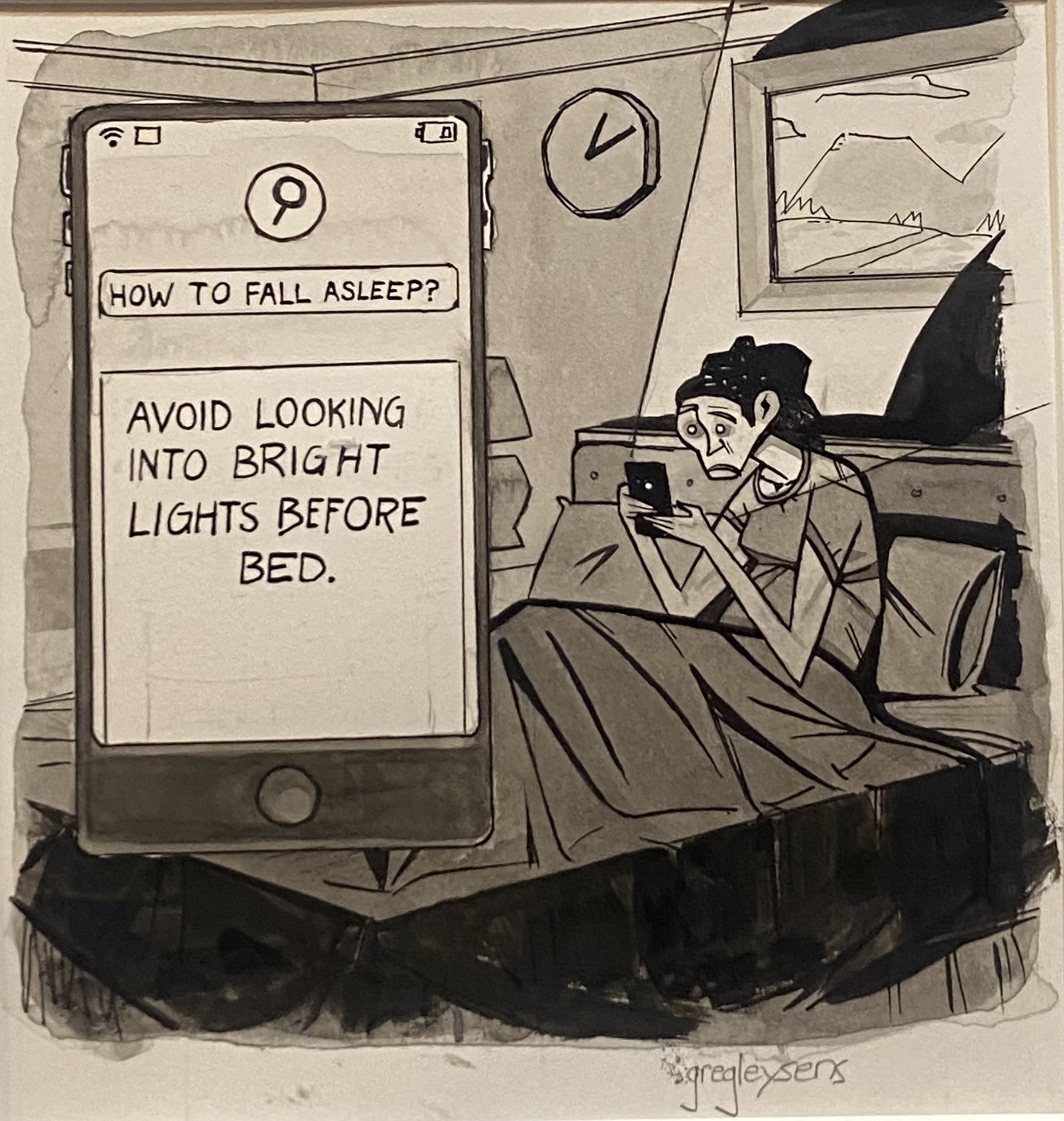 Greg Leysens - How to Fall Asleep