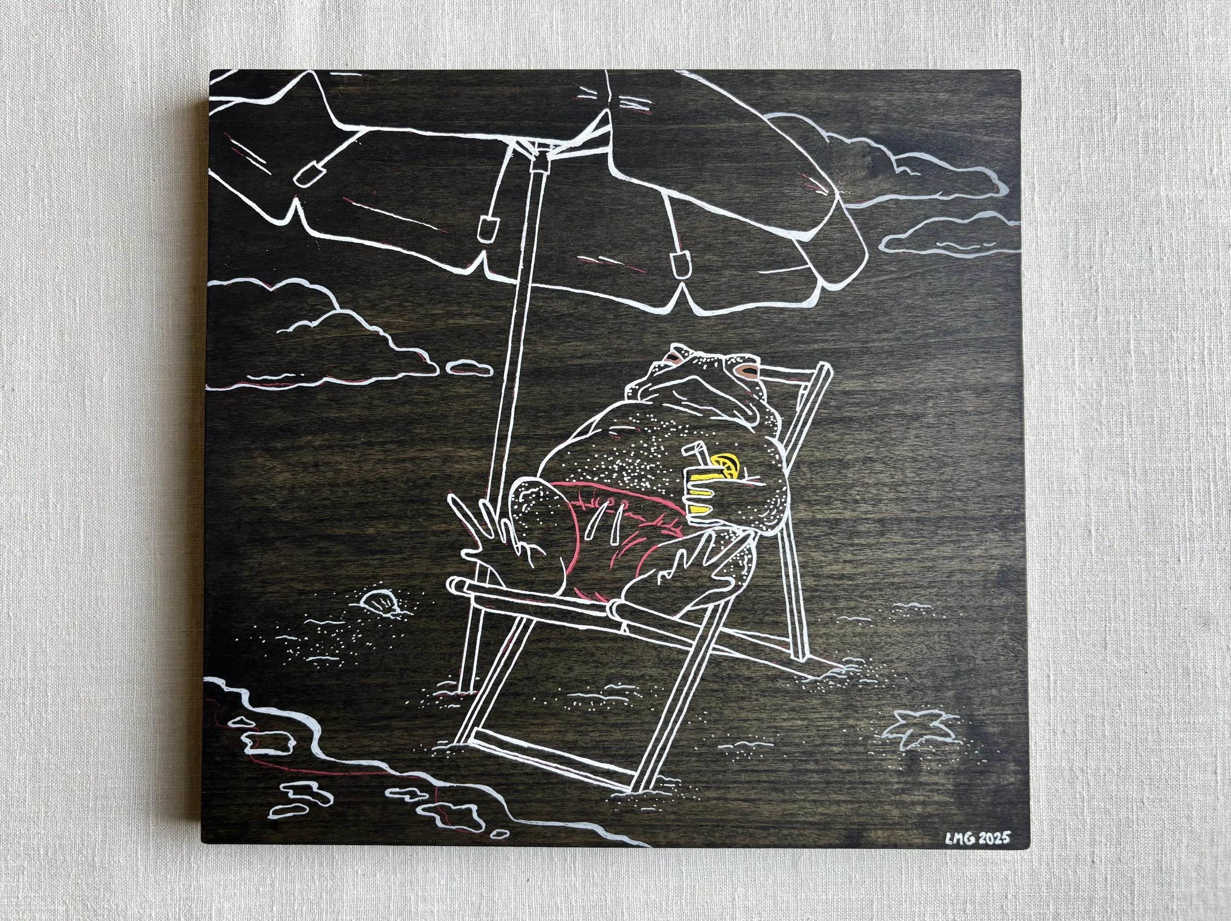 Laine Gaddis - Lounging Toad