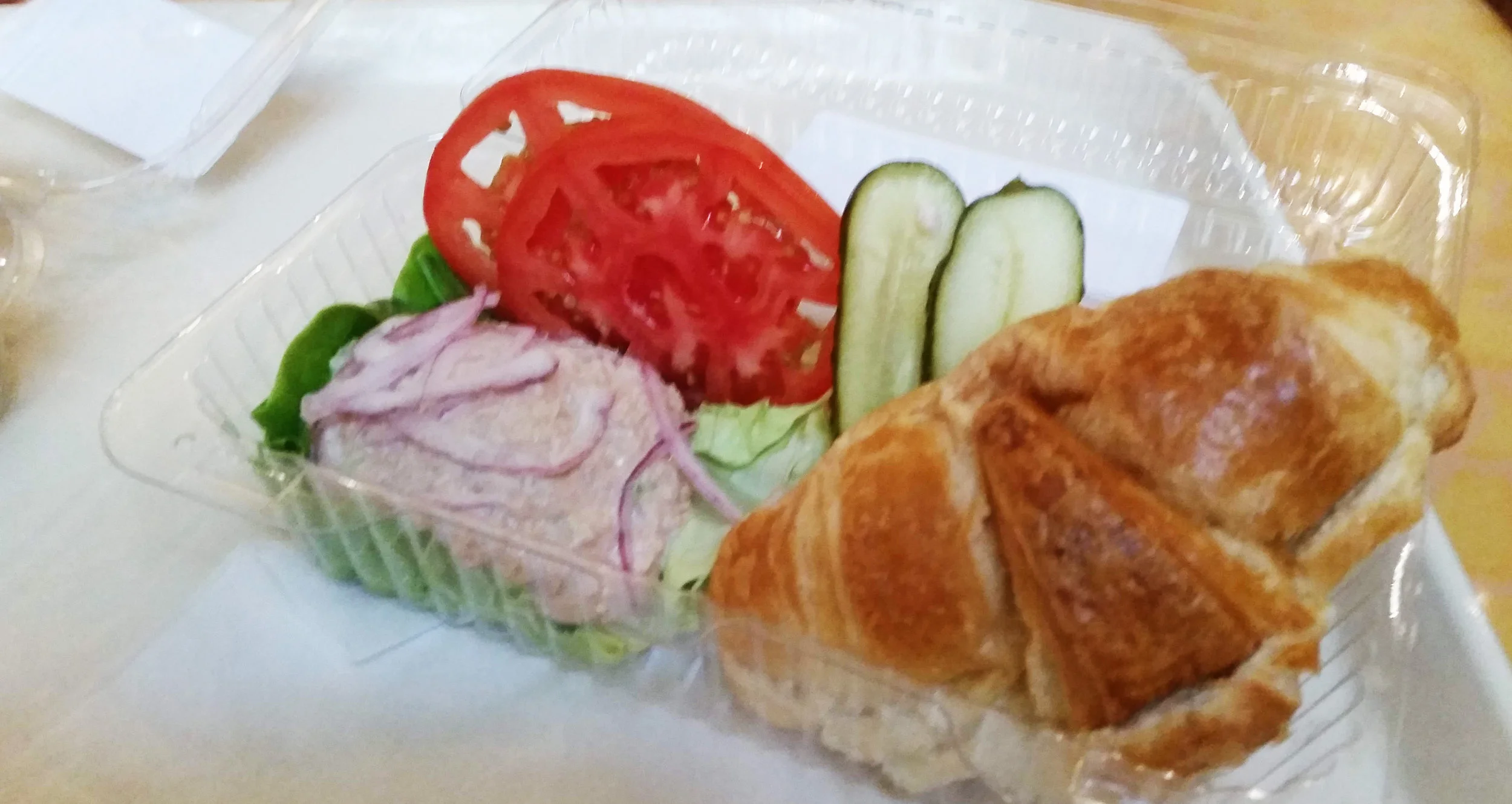 The Tuna Croissant at Sunshine Seasons in Epcot's Land Pavilion