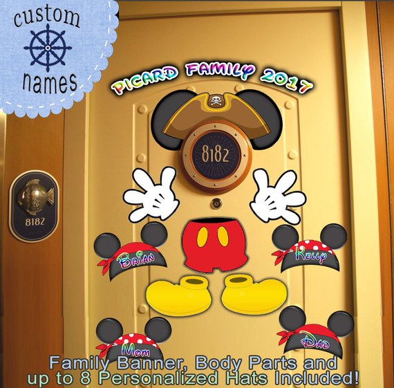 Disney Cruise Door Magnets Rain Loves Disney