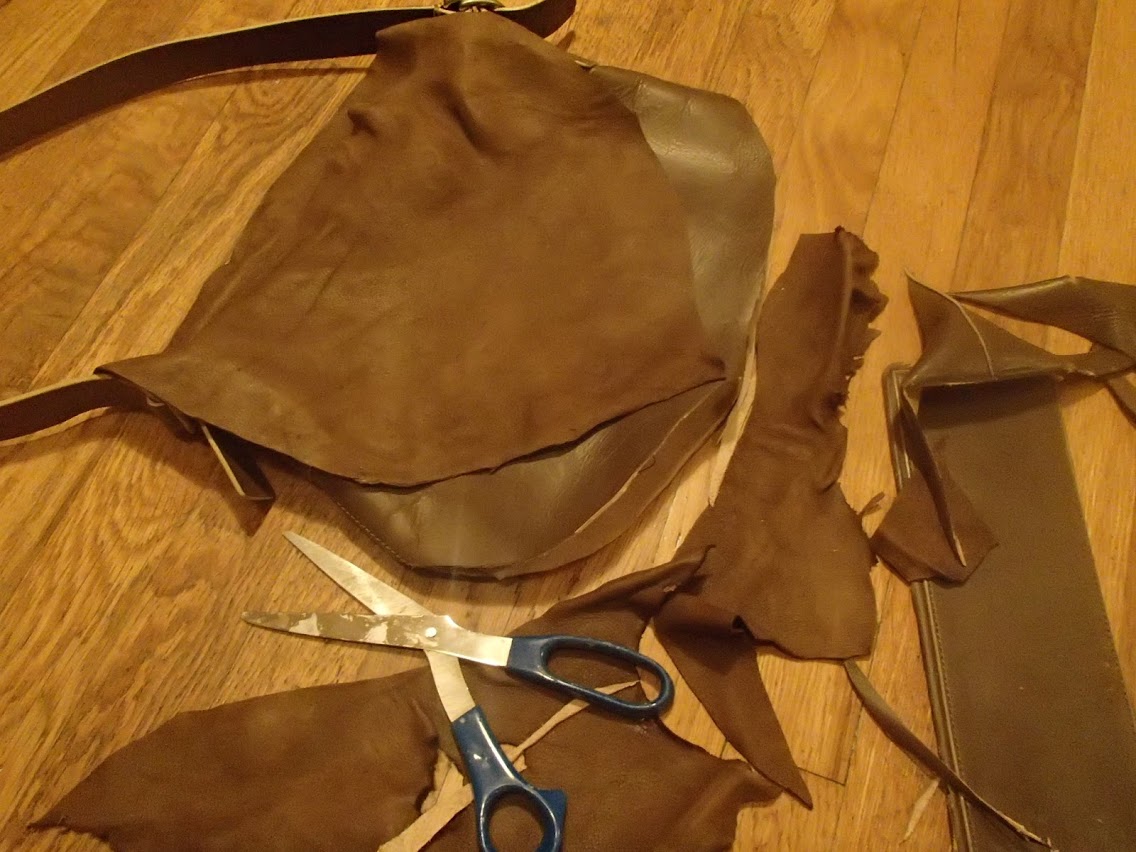 Added the flap. The bottom of the purse will be glued or stitched together.