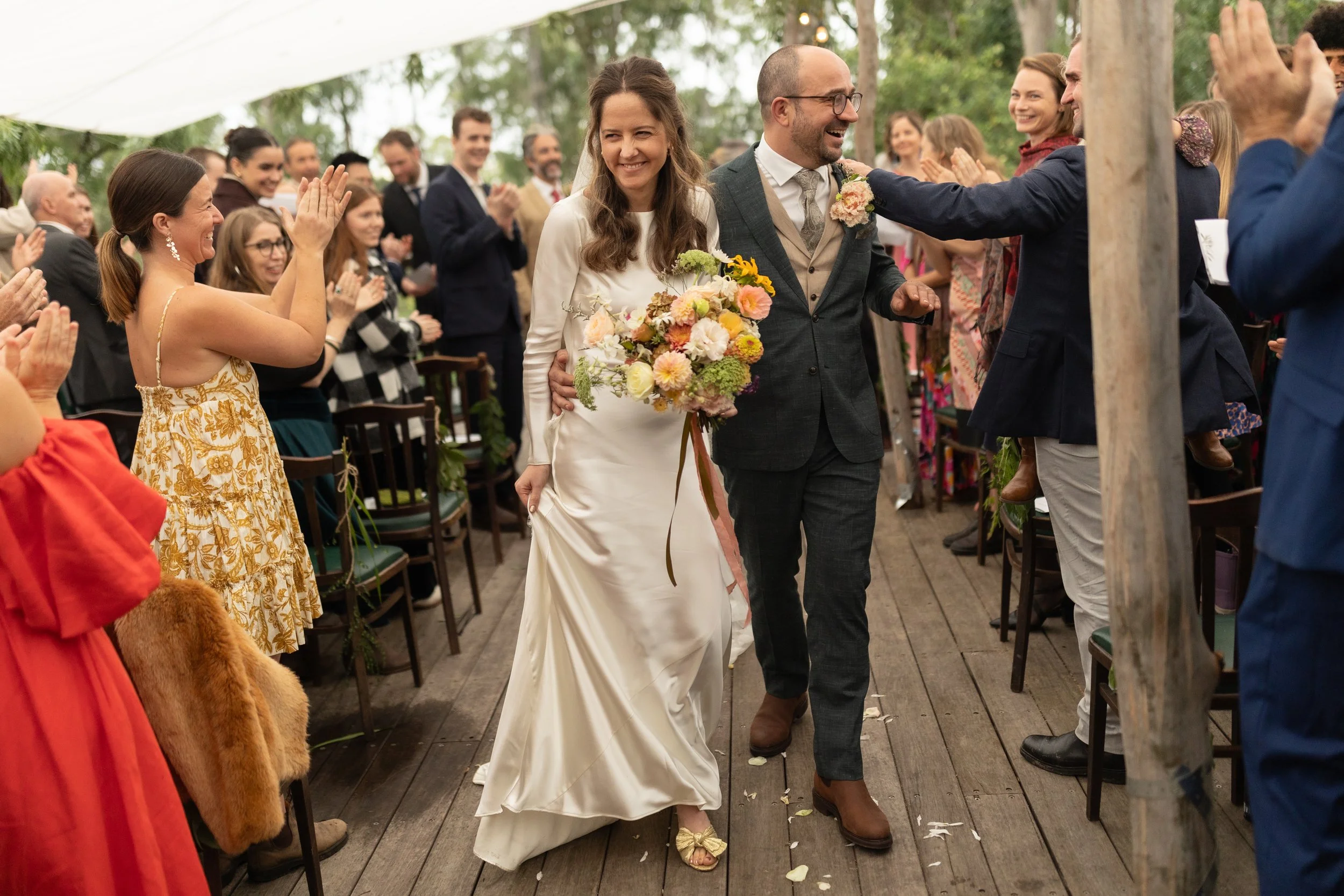 Stunning ceremonies on the deck