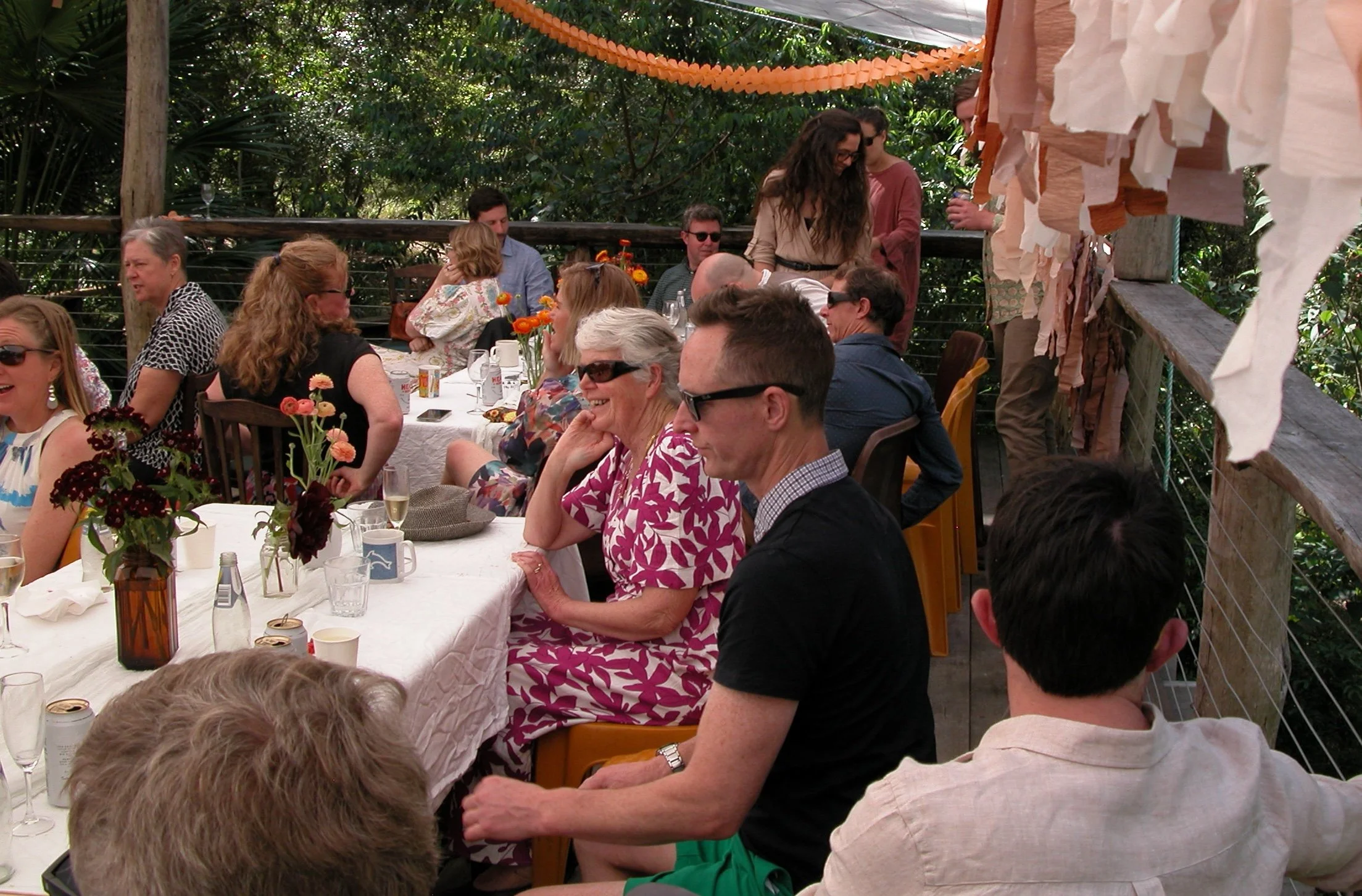  Dining on the deck 