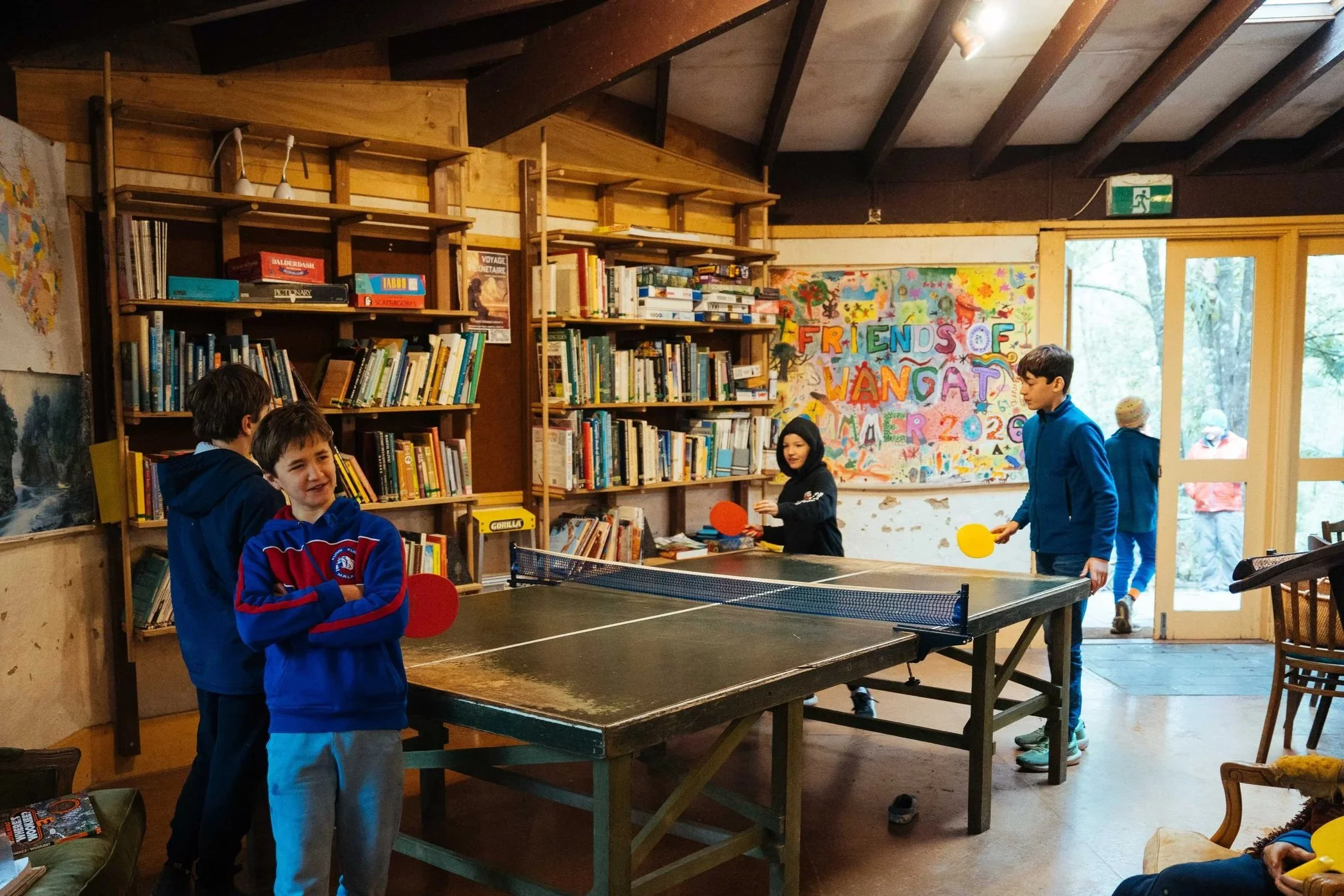 Table tennis, is fun for all ages