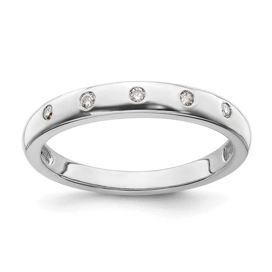 10K & 14K 5 Stone Diamond Ring