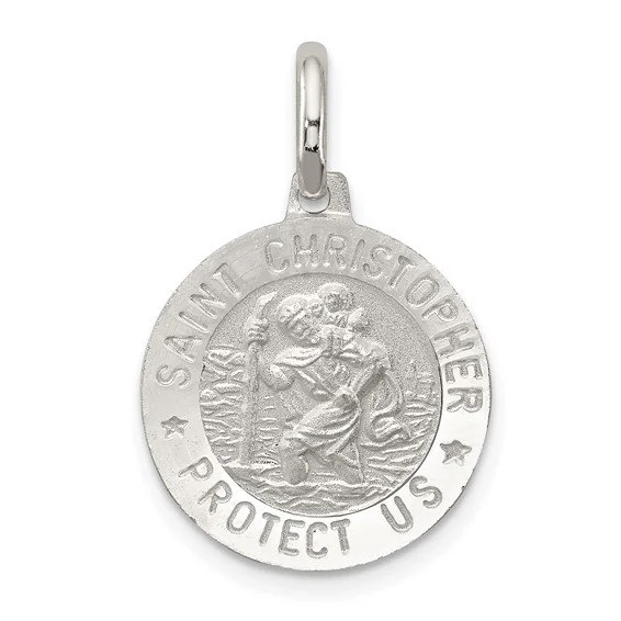 Sterling Silver St. Christopher Medal