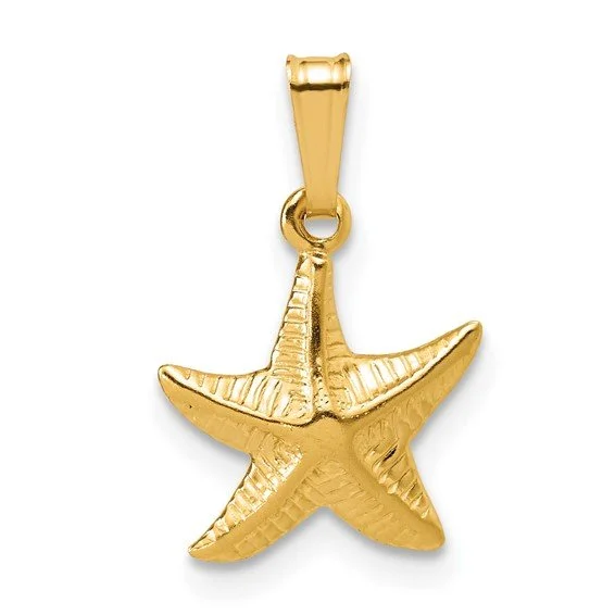 14K GF Starfish Pendant