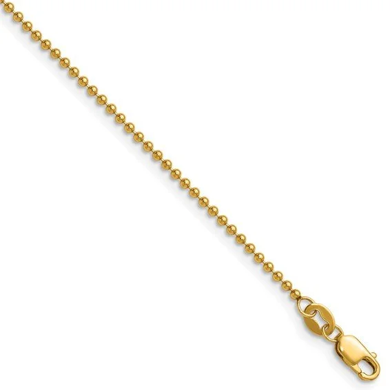 14K GF Ball Chain