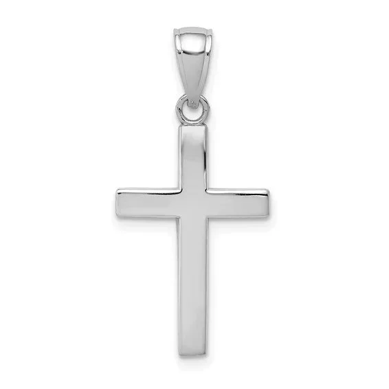 14k Polished Cross Pendant