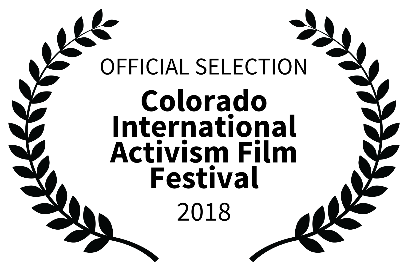 OFFICIAL SELECTION - Colorado International Activism Film Festival - 2018.png