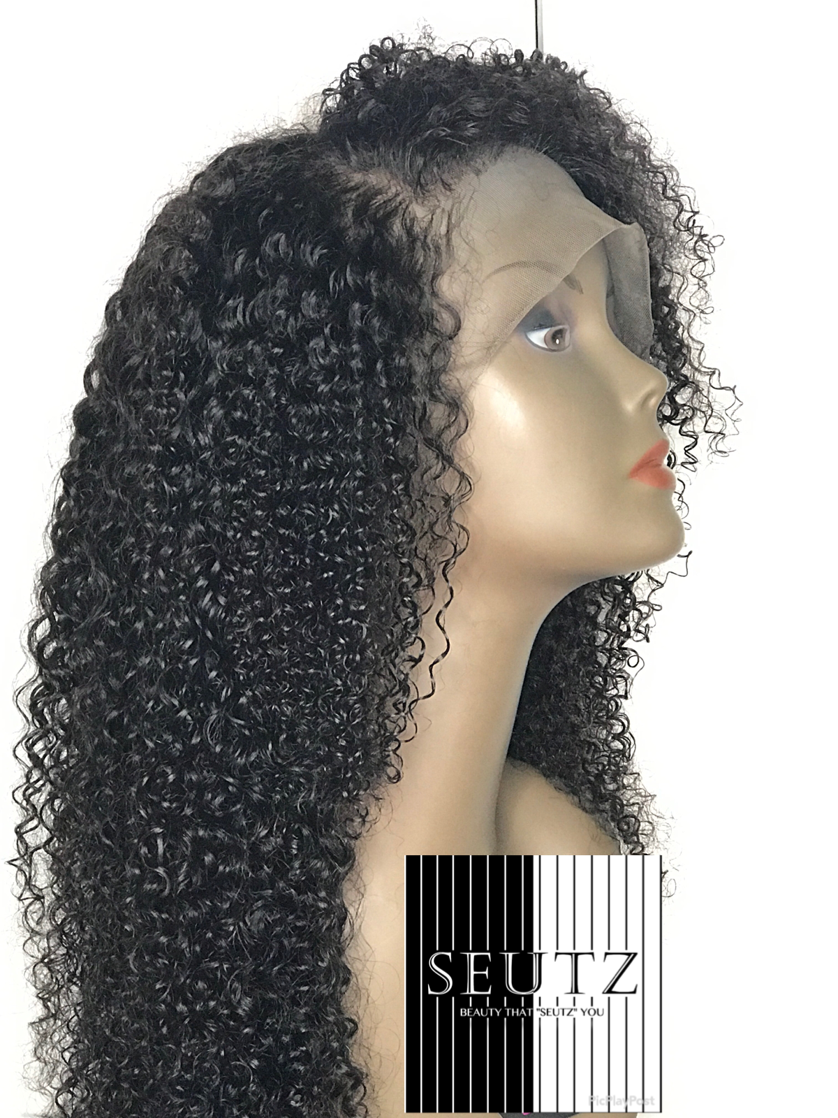  Lace Frontal Wig (Brazilian) Deep Curly Unit